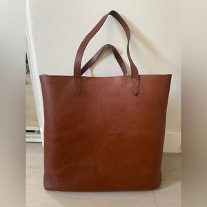Madewell Transport Tote English Saddle